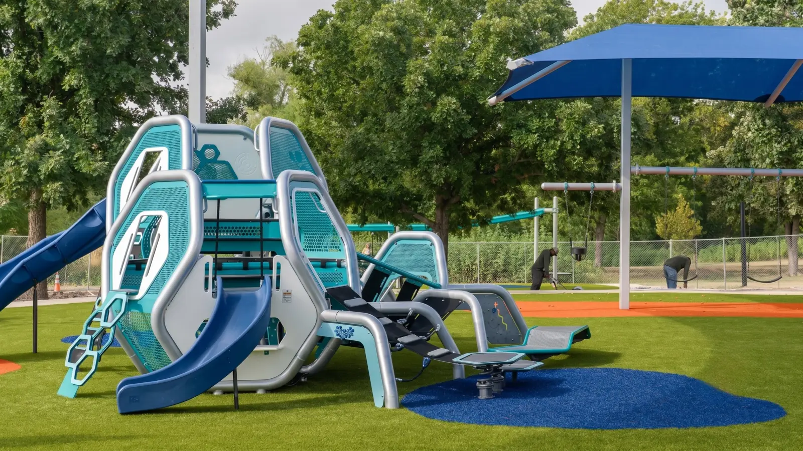 Steeplechase Park Splash Pad